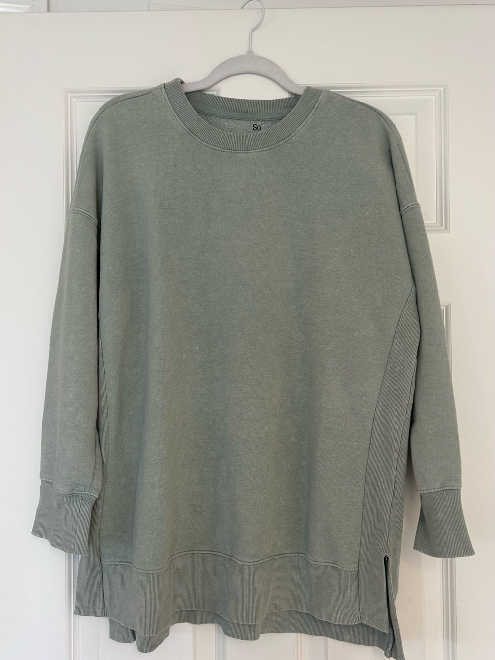 Washed Sage Crewneck Sweatshirt